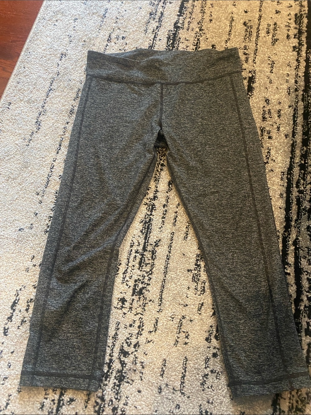 Under Armour Dark Heather Gray Athletic Leggings